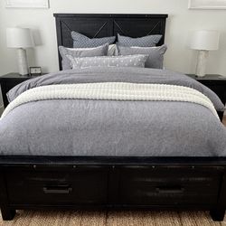 Queen bed frame