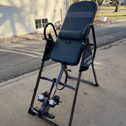 Ironman Inversion Table Model 5402, Memory Foam, Like New, $50