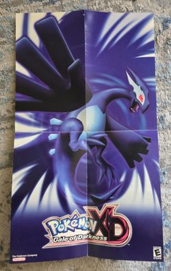 Poster only: pokemon xd gale of darkness