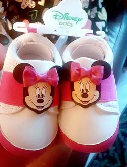 Minnie Mouse Infant Shoes Girls Baby Disney
