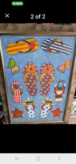 Flip Flop Wall Picture