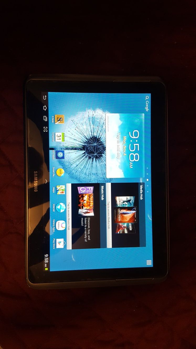 Samsung galaxy 10.1 32 gb tablet