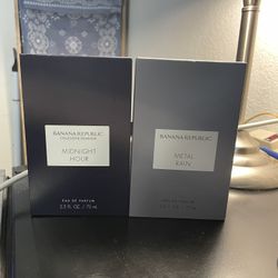 Banana Republic Cologne Midnight Hour And Metal Rain Bundle 