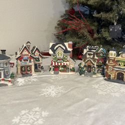 1990 Vintage Christmas Village