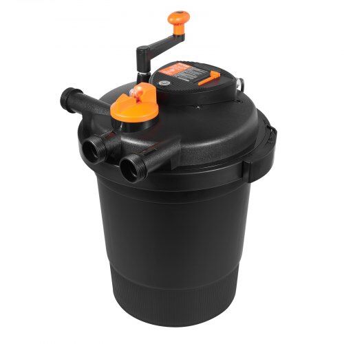 Bio Pressure Pond Filter, Up to 3200 Gallons, with 13W UV-C Light, 2630 GPH, Pressurized Biological Pond Filter System Filtration Equipment for Founta
