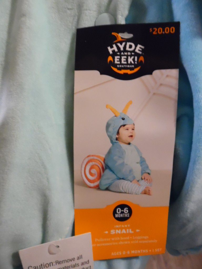 infant snail Halloween costume