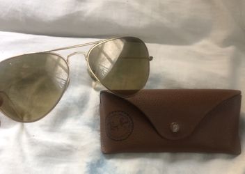 Ray ban gold aviators