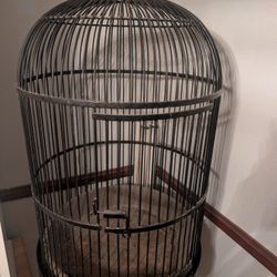 Antique Vintage Bird Cage