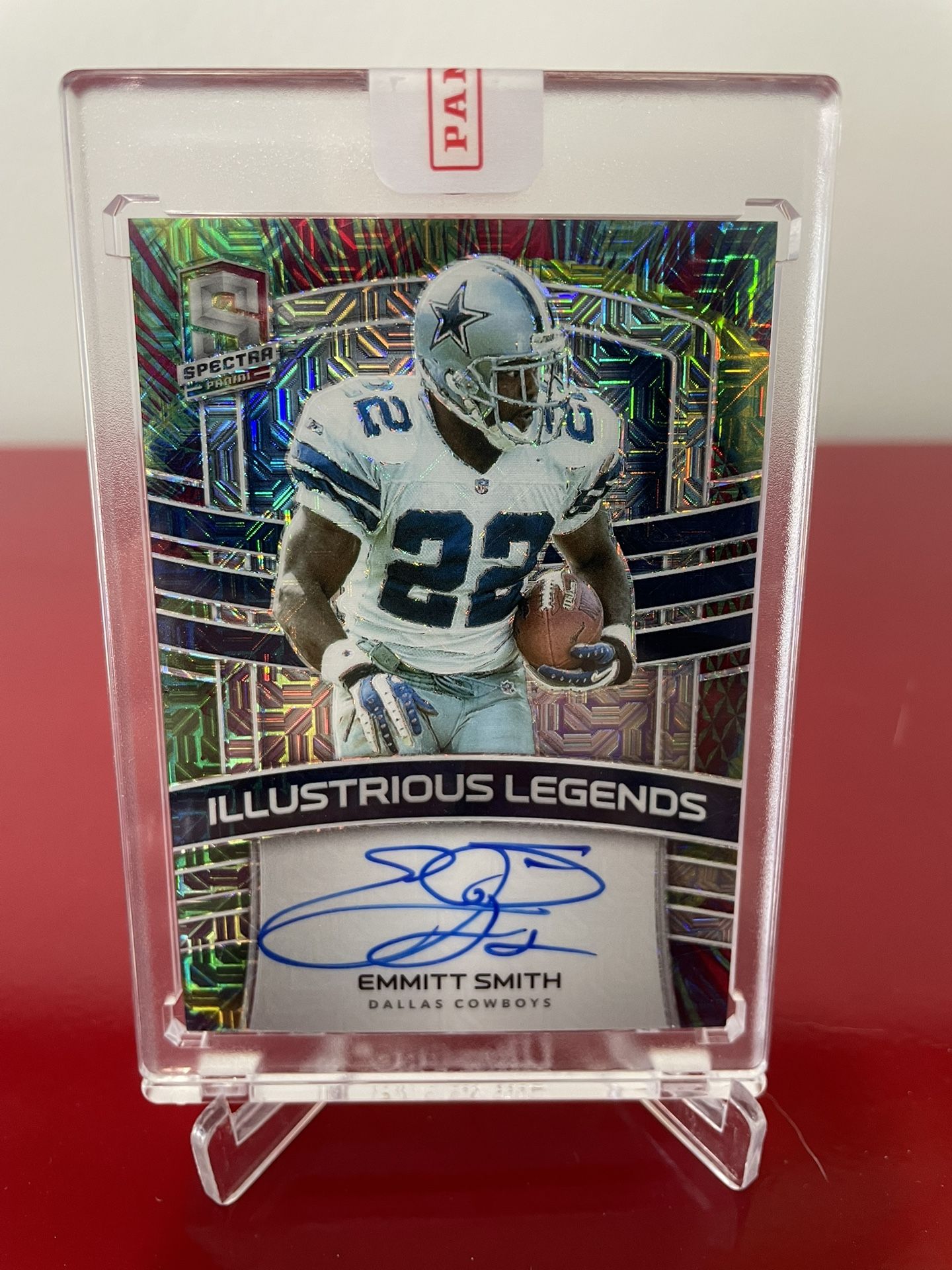2021 Spectra Emmit Smith Auto /4 Meta