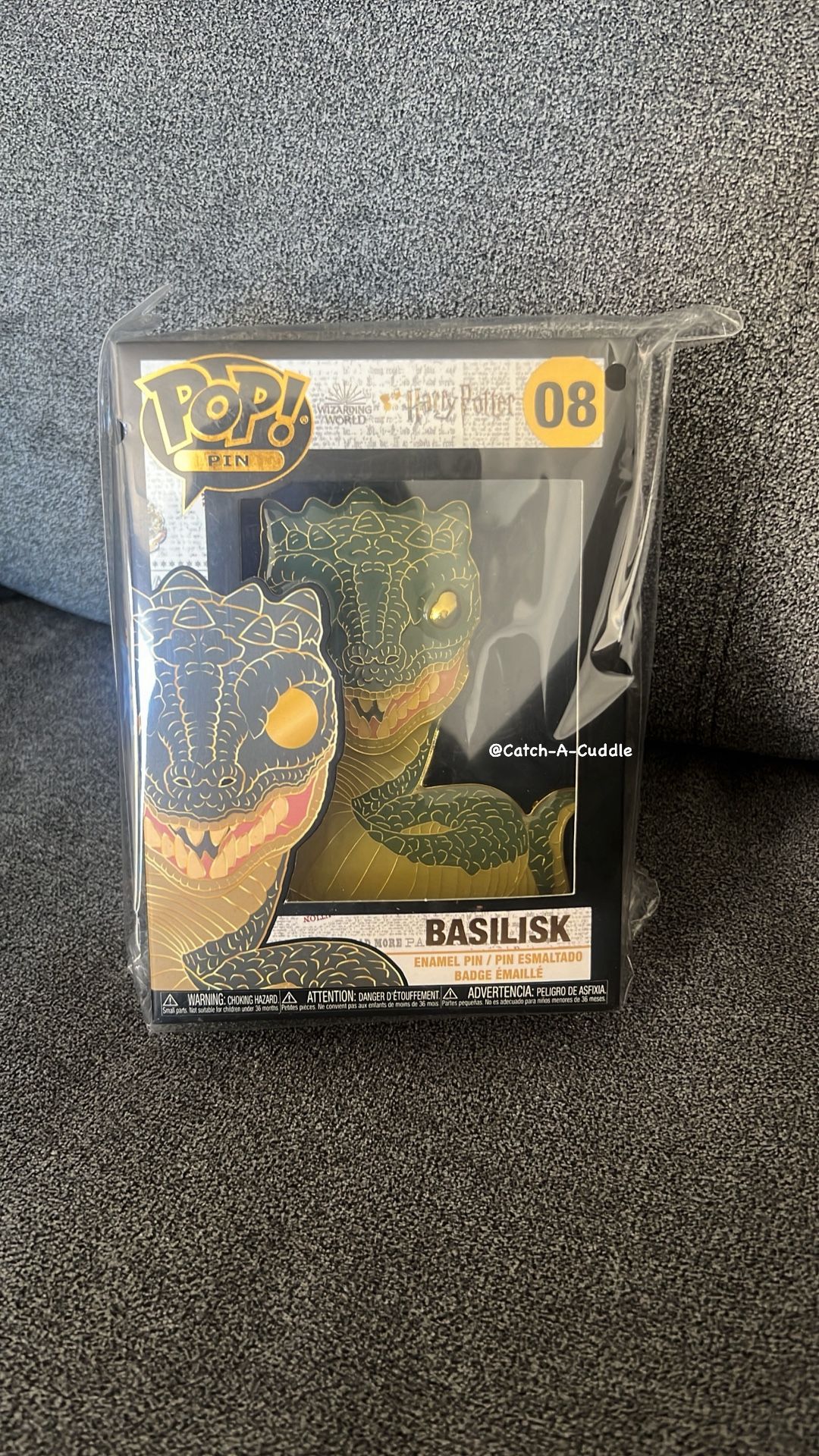 BRAND NEW Pop! Harry Potter's Basilisk Pin