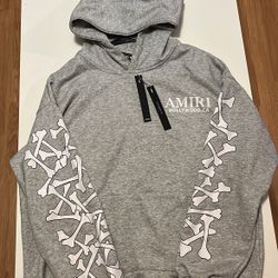 Grey Amiri hoodie 