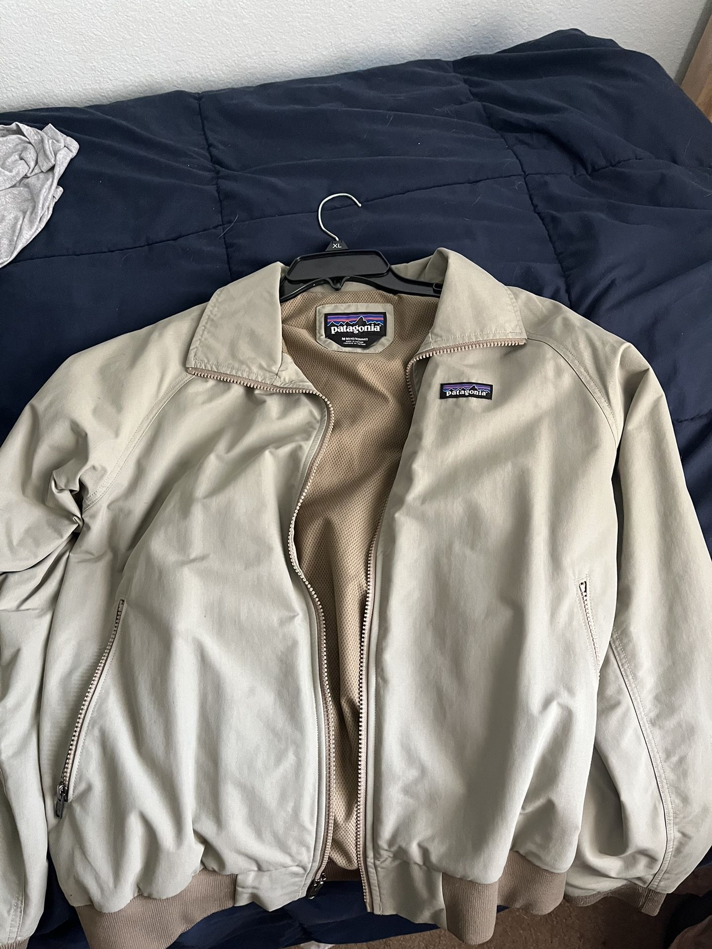 Patagonia Khaki Bomber Jacket