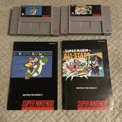 Super Mario All Stars  and Super Mario World