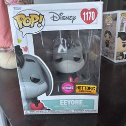 Eeyore Flocked Funko Pop 