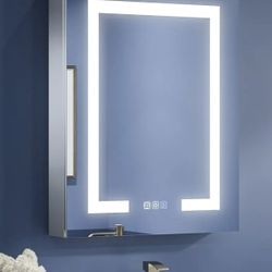 Led Light Bathroom Cabinet