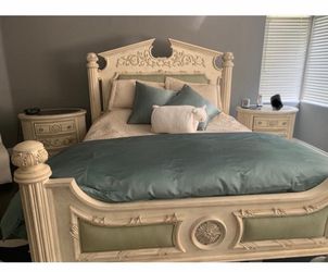 Bed And Dresser Set - Includes Mattress 