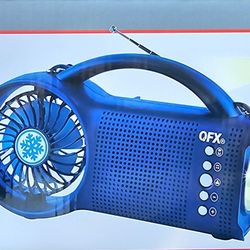 QFX R-41 RADIO , BLUETOOTH,  LAMP AND FAN