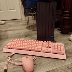 HP Envy TE01-4000 Office/Gaming Pc and Razer keyboard and mouse
