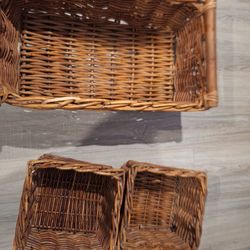3 baskets $15
