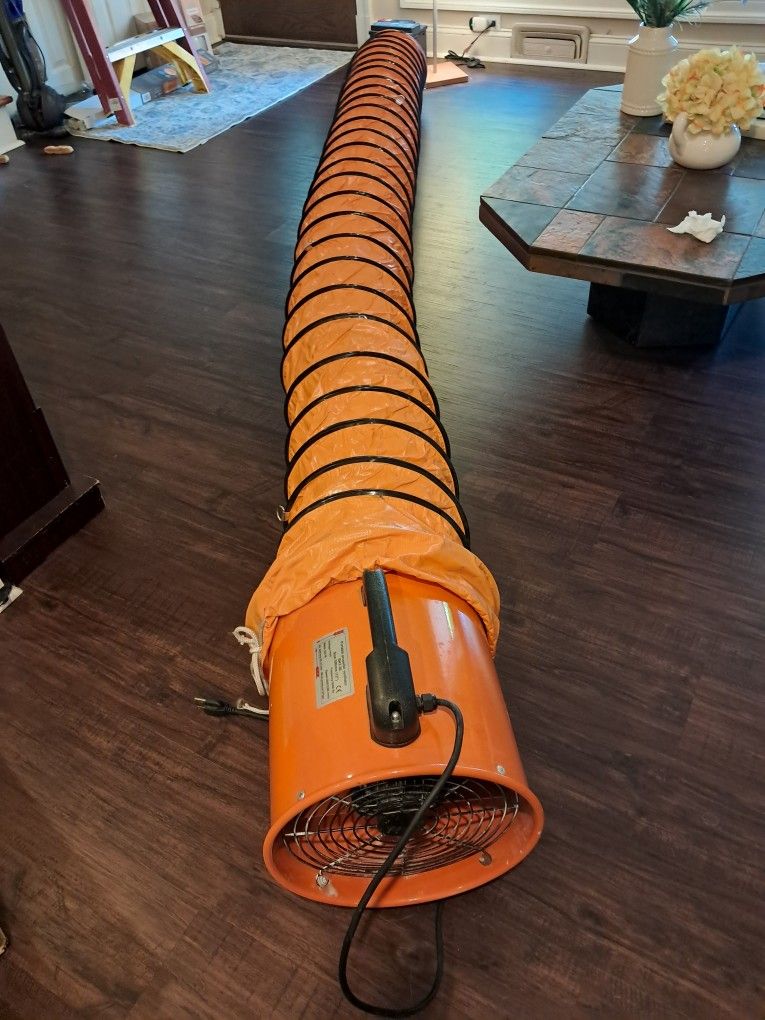 SHT-30 Portable Propeller Ventilator – 12" High-Power Industrial Fan