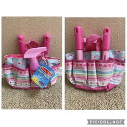 New Melissa & Doug Sunny Patch Tote Set Garden Buggy Out Door 