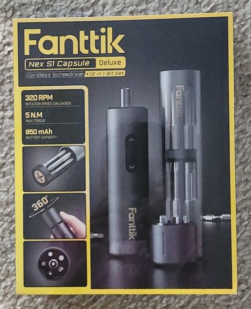 Fanttik Nex S1 Capsule Deluxe Cordless Screwdriver