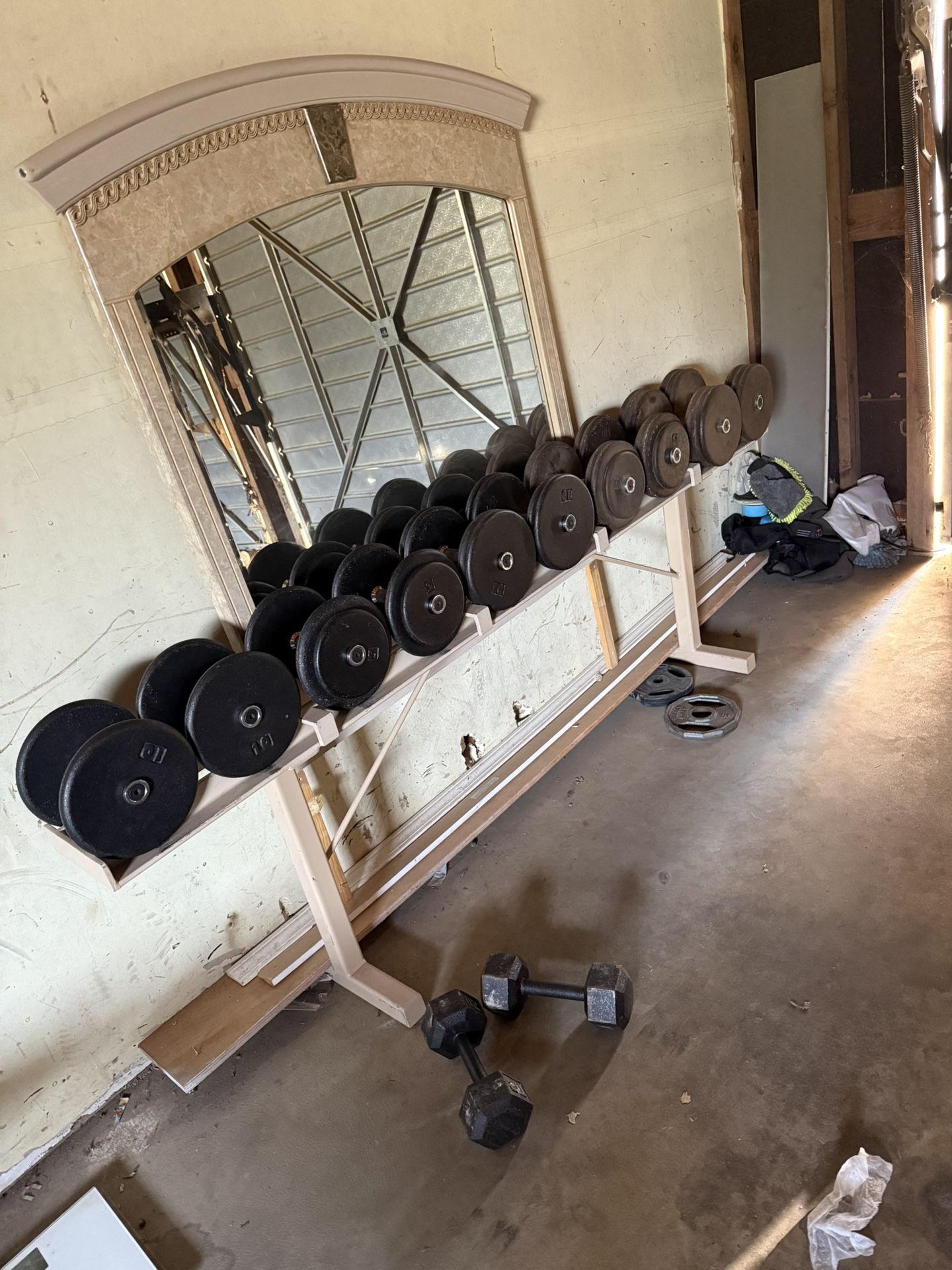 Dumbbells And Bench
