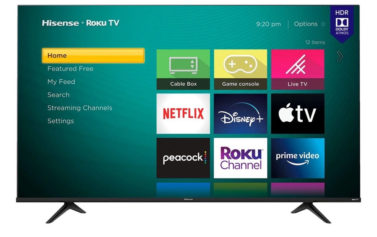55" Class R6G Series LED 4K UHD Smart Roku TV