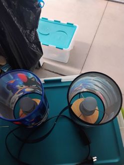 Set of lamps