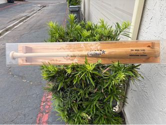 MLB Lance Parrish signed bat