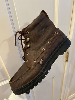 Justin’s Womens Lace Up Leather Chukka Boots size 10M (medium width)