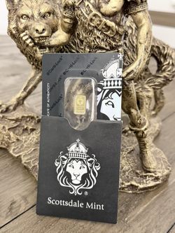 1 G Scottdale Mint Gold Bar