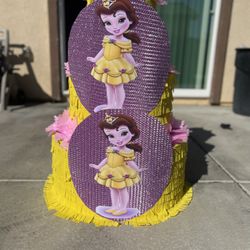 Baby Belle Pinata With Balls