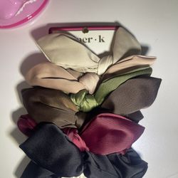 satin scrunchies