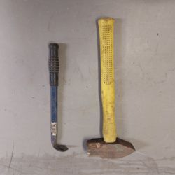Cats Paw and 3 Lb. mallet.