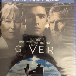 The GIVER (Blu-Ray + DVD + Digital!) NEW! Taylor Swift!