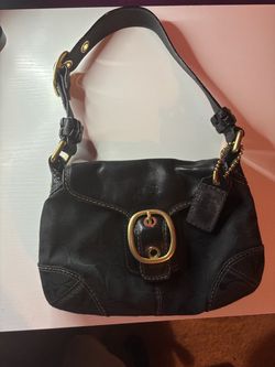 Coach Bleecker Sig Jacquard Flap Hobo Bags Black Bess Hardware 11441