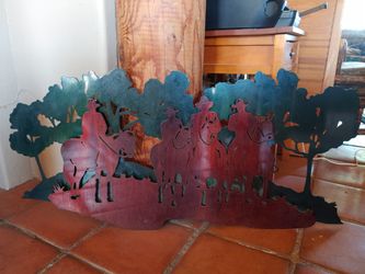 Cowboy Metal Art