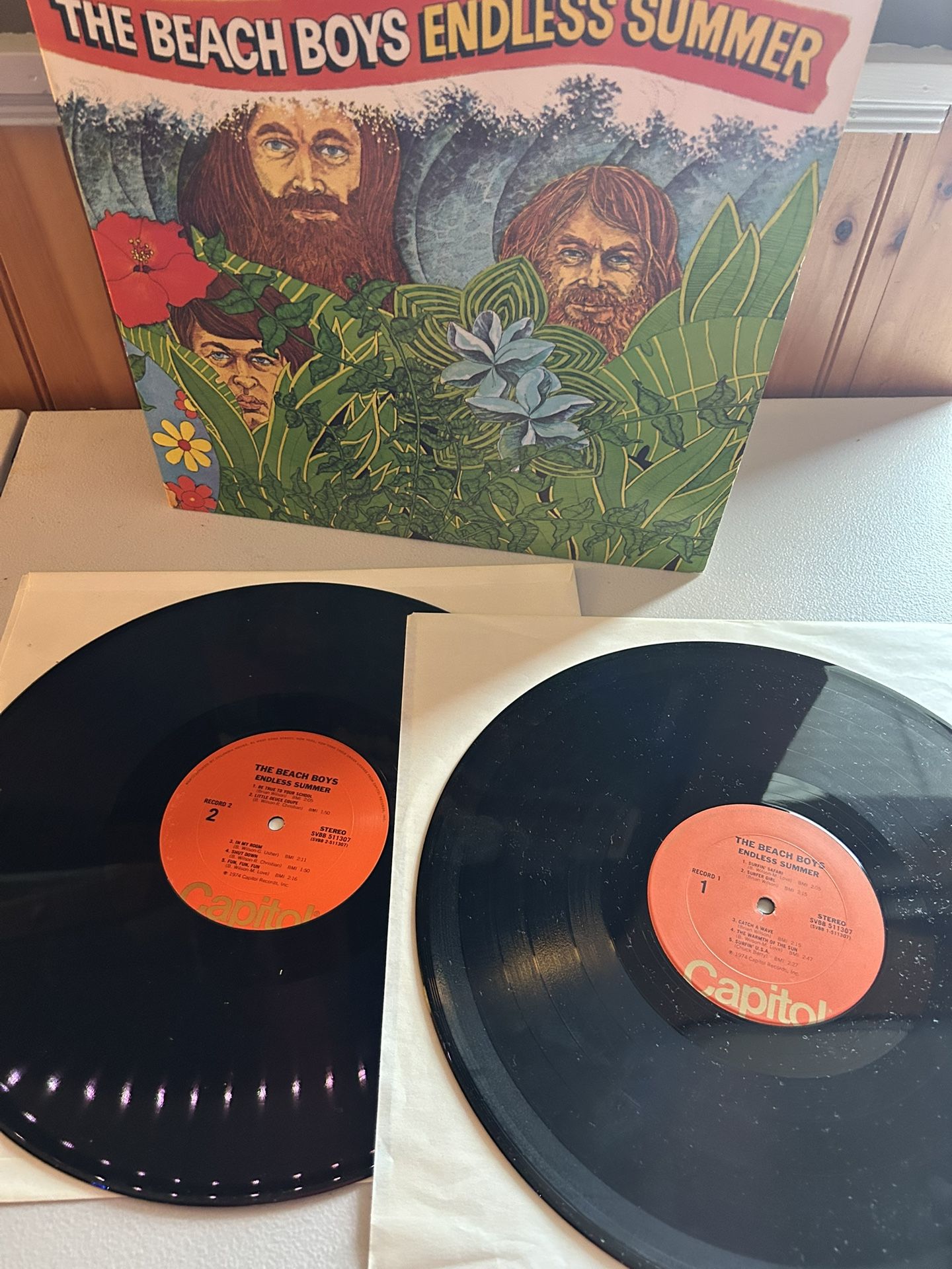 Beach Boys Endless Summer Double LPs