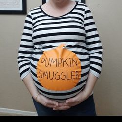 Pregnancy Halloween Costume Shirt
