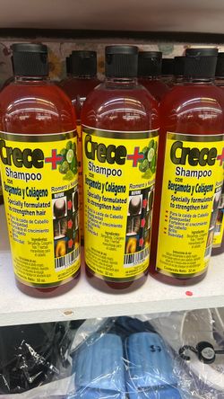Crece Shampoo con Bergamota y Colageno