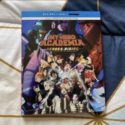 My Hero Academia (MHA/BNHA) HEROES RISING, Blu-Ray & DVD (No Digital Copy), $10