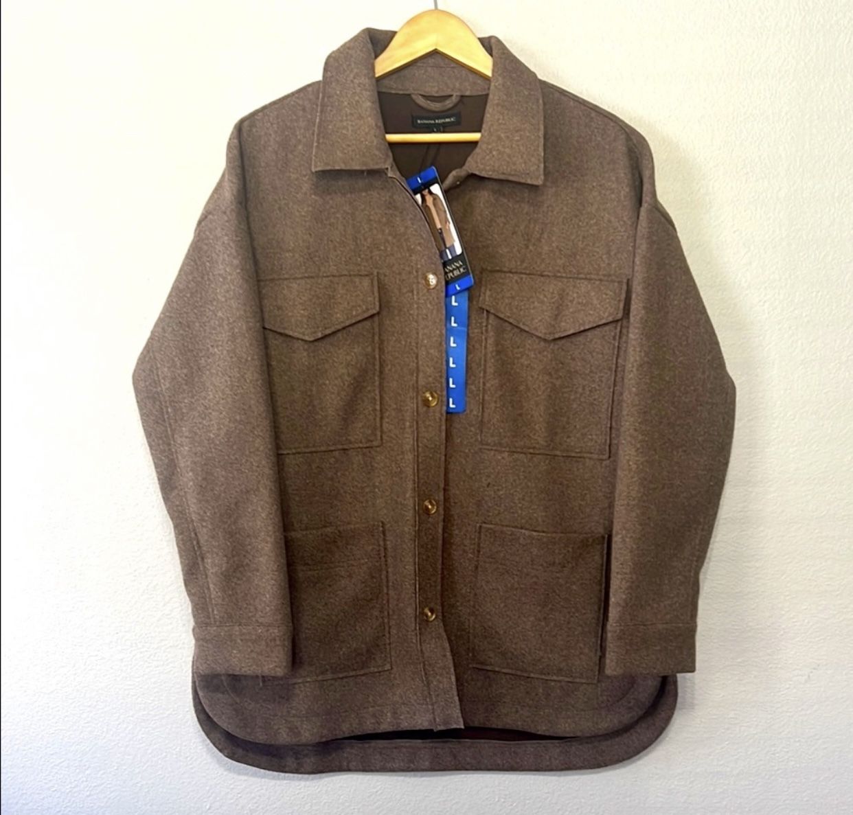 Banana Republic Lightweight Shirt Jacket