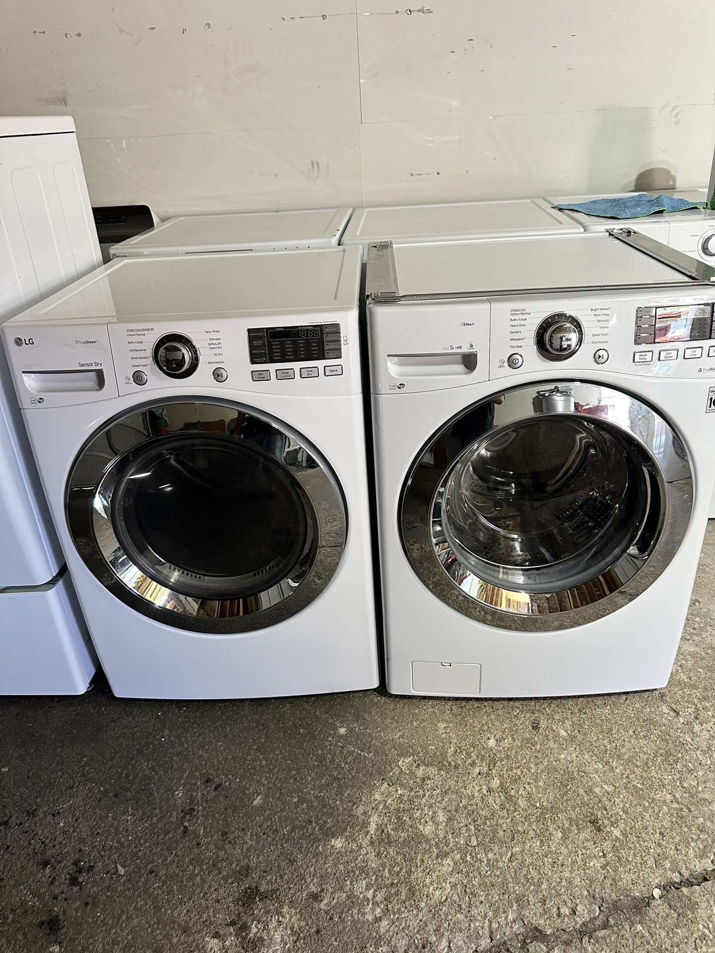 LG Front Load Washer And GAS Dryer