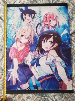 Anime Rent A Girlfriend Wallscrolls.  New