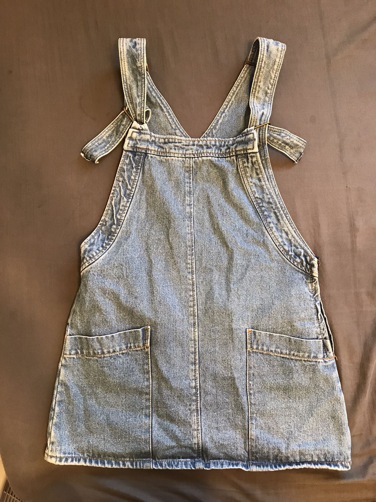 Denim Over Dress