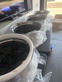 Brand new wheels.