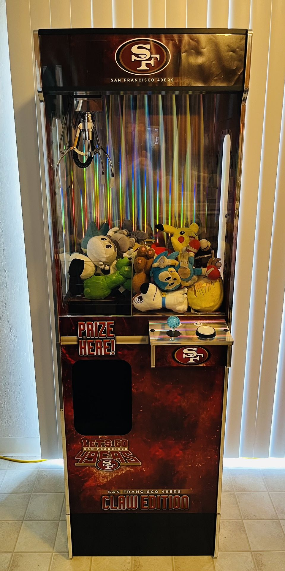 49ers Arcade Claw Machine