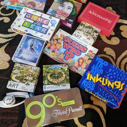 Board Games And Puzzles Bundle
