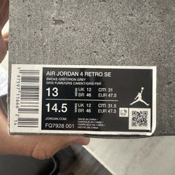 Jordan 4 Wet Cement 